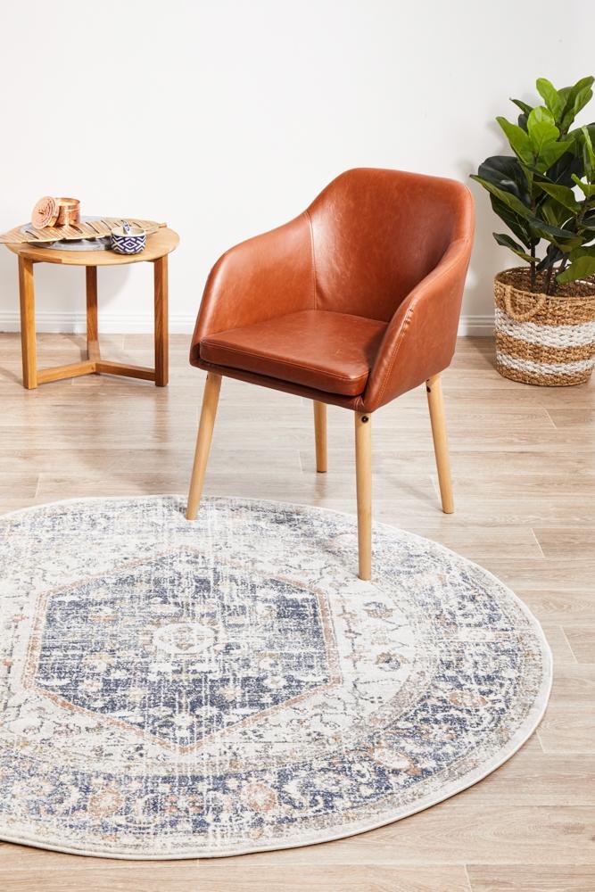 Mayfair Lorissa Blue Round RugMAY-LOR-BLU-150X150Rugtastic