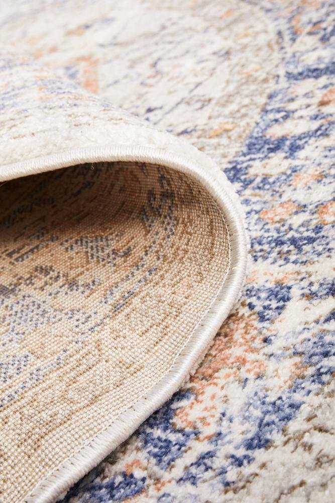 Mayfair Lorissa Blue Round RugMAY-LOR-BLU-150X150Rugtastic