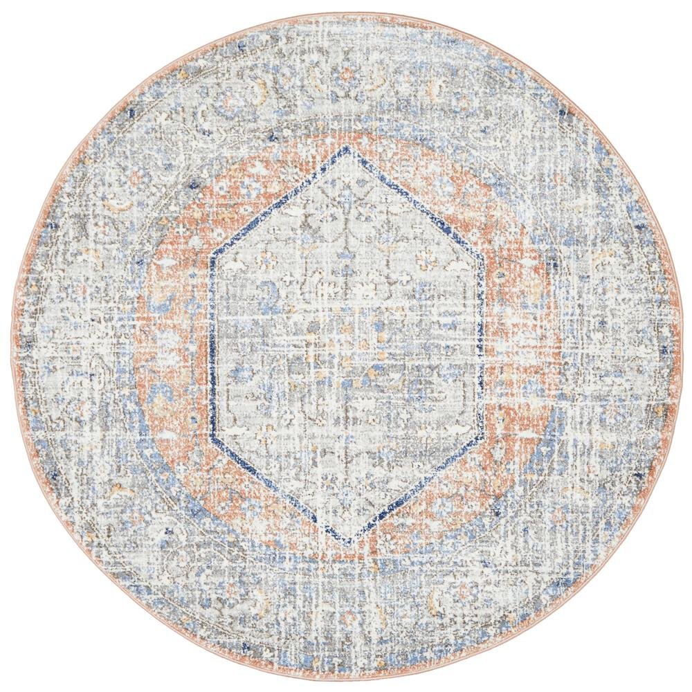 Mayfair Lorissa Peach Round RugMAY-LOR-PEA-150X150Rugtastic