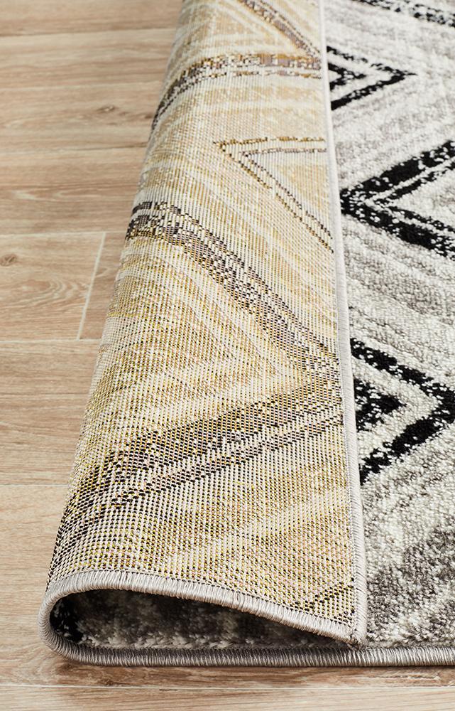 Metro 616 BlackMET-616-BLK-230X160Rugtastic