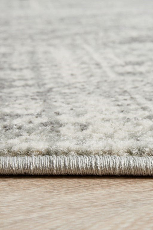 Mirage 351 Silver Grey Round RugMIR-351-SIL-150X150Rugtastic