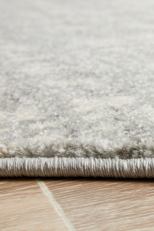 Mirage 354 Silver Grey Round RugMIR-354-SIL-150X150Rugtastic