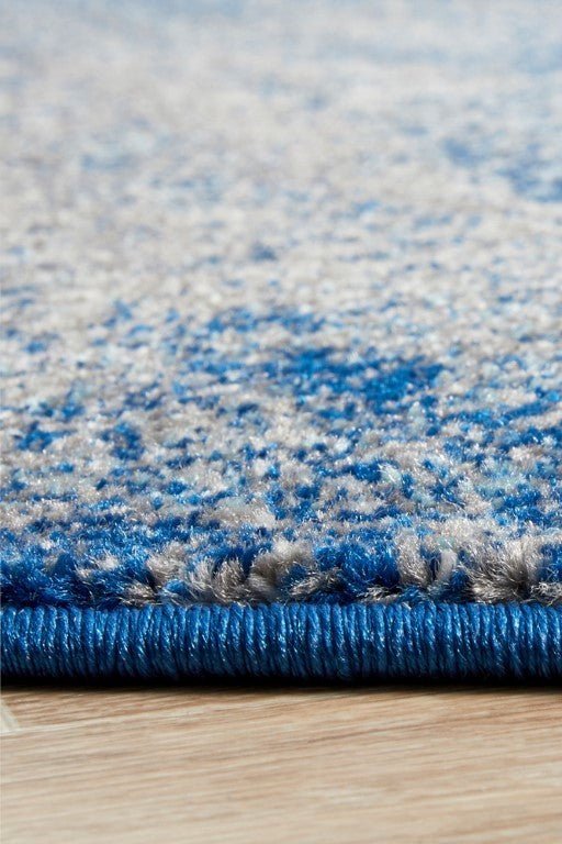 Mirage 355 Blue Grey Round RugMIR-355-BLU-150X150Rugtastic