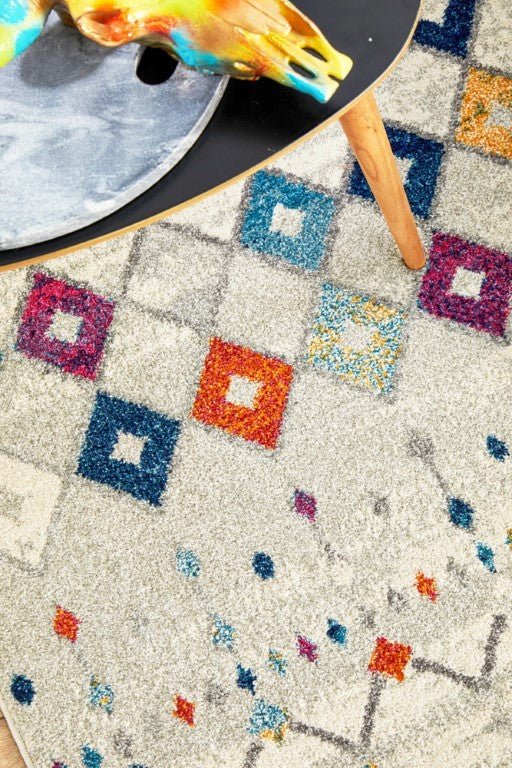 Mirage 356 Multi Cream Modern RugMIR-356-MUL-230X160Rugtastic