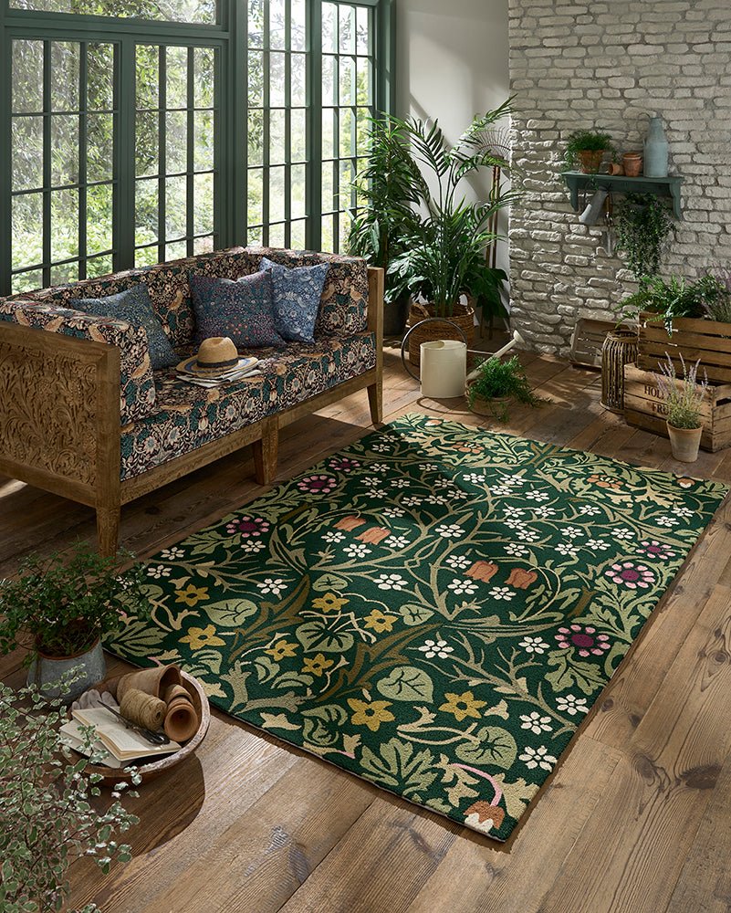 Morris & Co Blackthorn Tump Indoor Outdoor 428507BC-MOR-428507-200X140Rugtastic