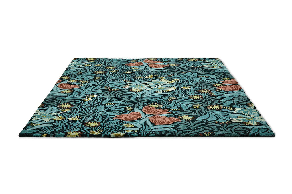 Morris & Co Bower Indigo 128208 RugBC-MOR-128208-200X140Rugtastic