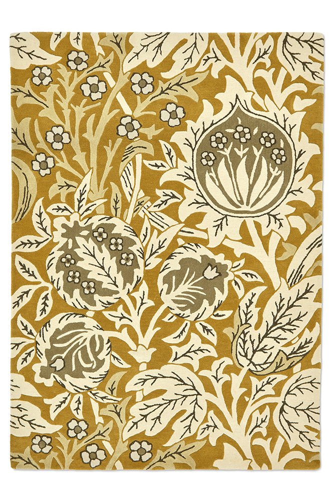 Morris & Co Elmcote Gold 127806 RugBC-MOR-127806-200X140Rugtastic