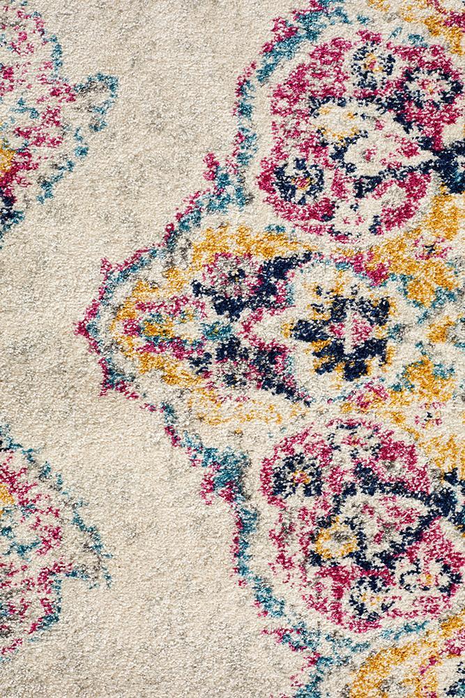 Museum 864 Kendall Bone Cream Round RugMUS-864-BONE-150X150Rugtastic