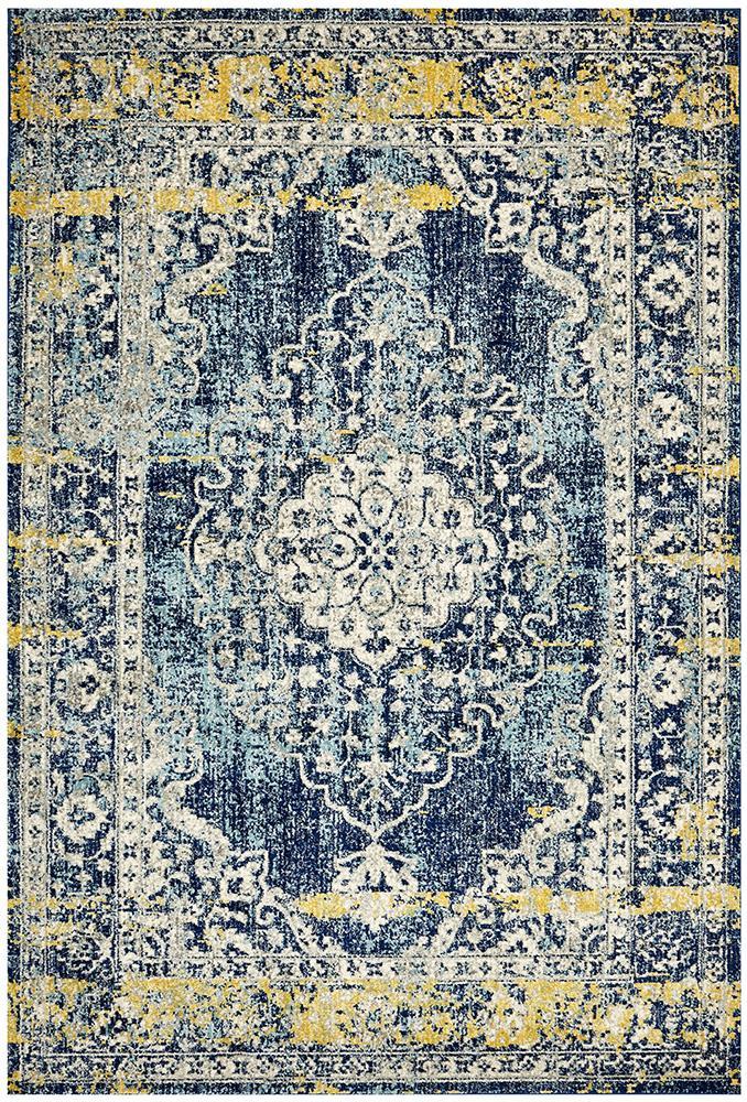 Museum 869 Wilson Navy RugMUS-869-NAVY-230X160Rugtastic