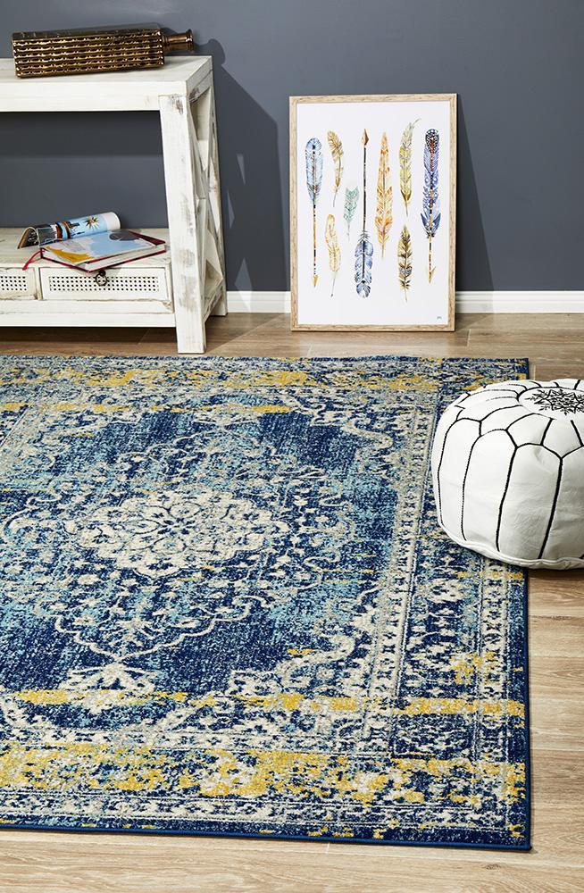 Museum 869 Wilson Navy RugMUS-869-NAVY-230X160Rugtastic