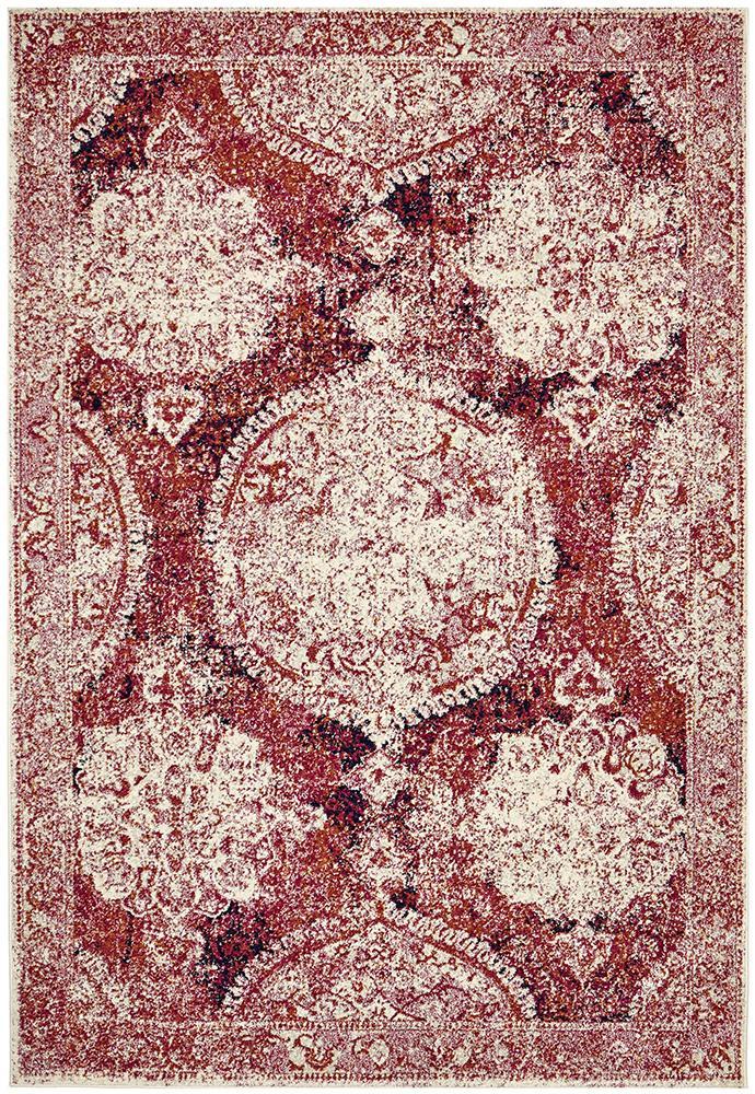 Museum 862 Byron Fuschia Red RugMUS - 862 - FUS - 230X160Rugtastic