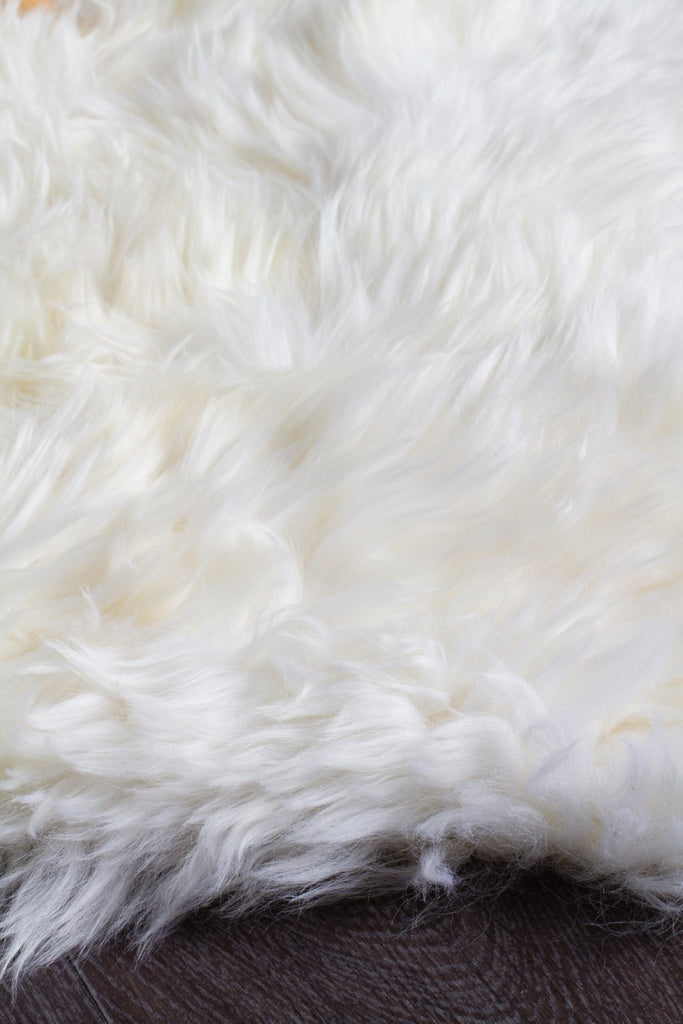 Natural New Zealand Sheep Skin - WhiteSHEEP-SKIN-NZ-WHITERugtastic
