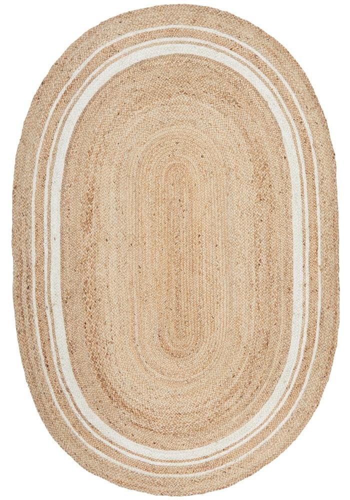 Noosa 111 Natural Oval RugNSA-111-OVL-220X150Rugtastic