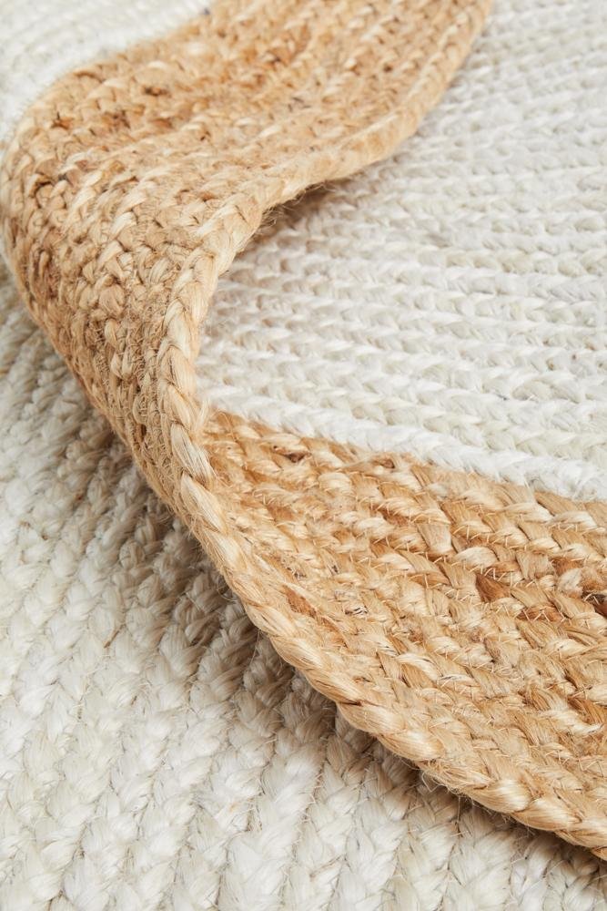 Noosa 333 White Natural RugNSA-333-WTNT-220X150Rugtastic