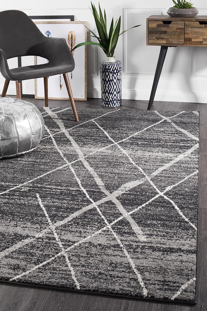 Oasis Charcoal Contemporary RugOAS-452-CHAR-230X160Rugtastic