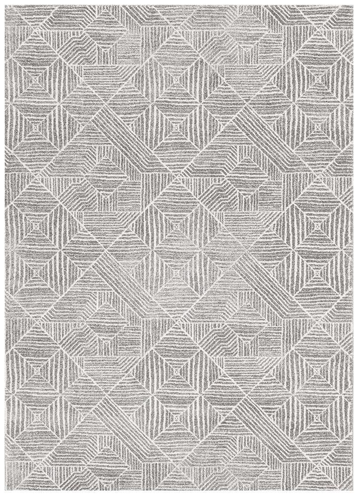 Oasis Contemporary Silver RugOAS-457-SIL-230X160Rugtastic