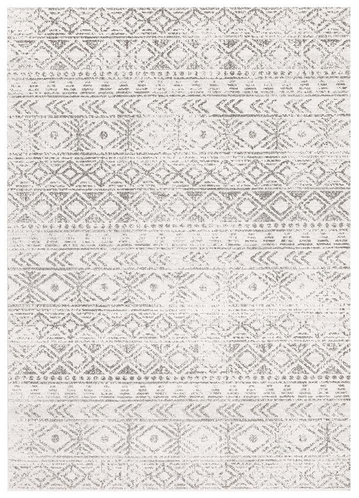 Oasis Cream Grey Rustic RugOAS-456-GREY-230X160Rugtastic