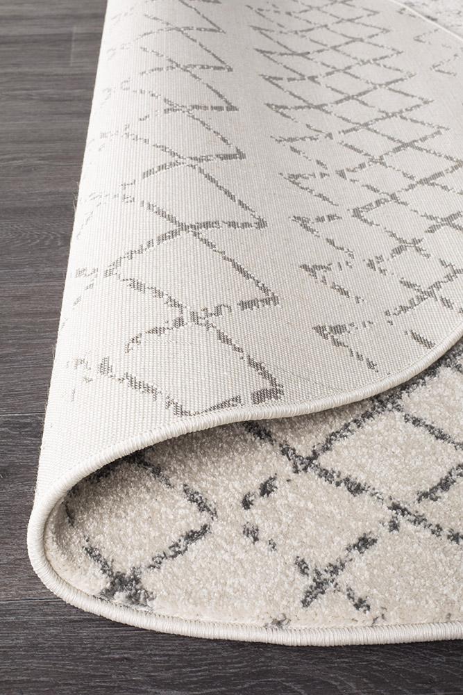 Oasis Cream Tribal Round RugOAS-454-WHT-150X150Rugtastic