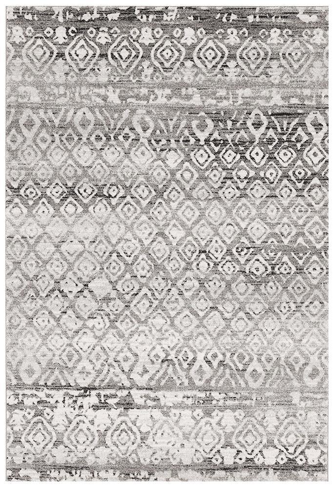 Oasis Dark Grey Tribal RugOAS-451-DGRY-230X160Rugtastic