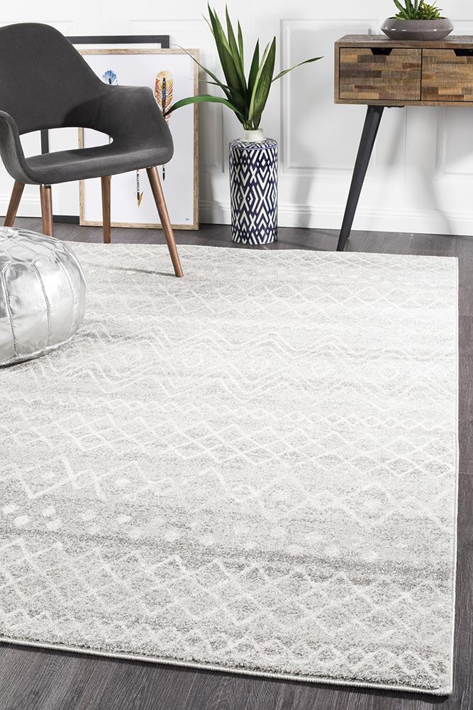 Oasis Grey Rustic Tribal RugOAS-453-GRY-230X160Rugtastic