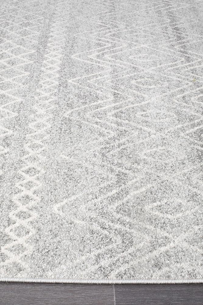 Oasis Grey Rustic Tribal RugOAS-453-GRY-230X160Rugtastic