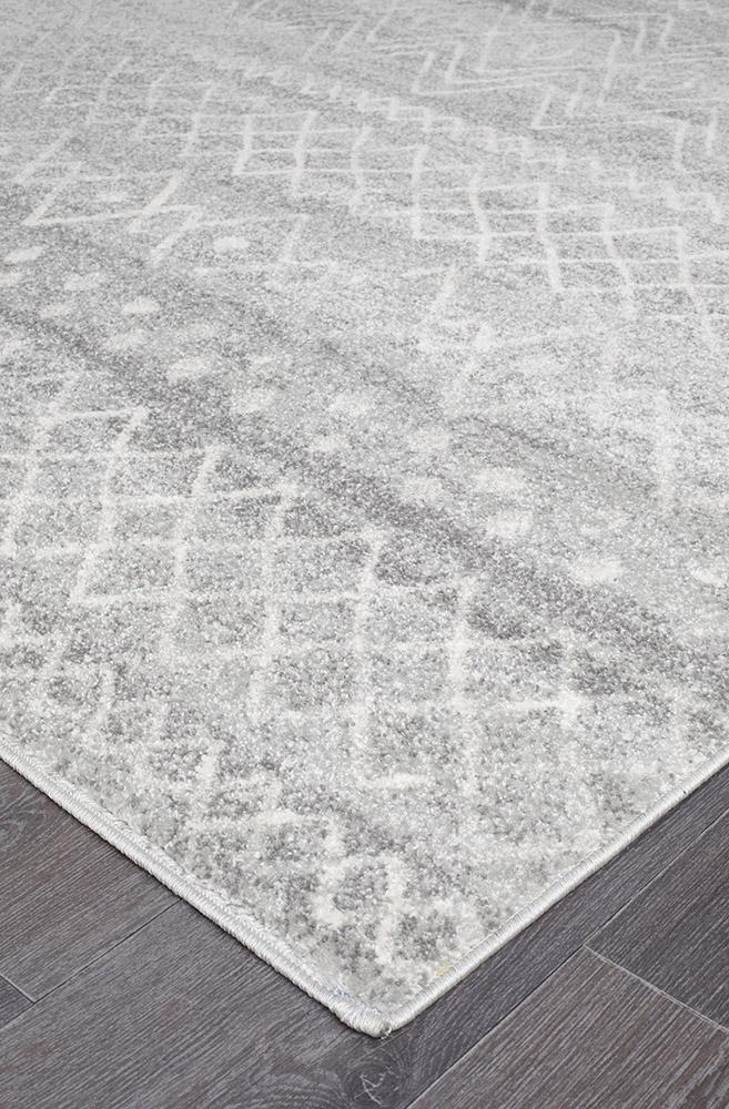 Oasis Grey Rustic Tribal RugOAS-453-GRY-230X160Rugtastic