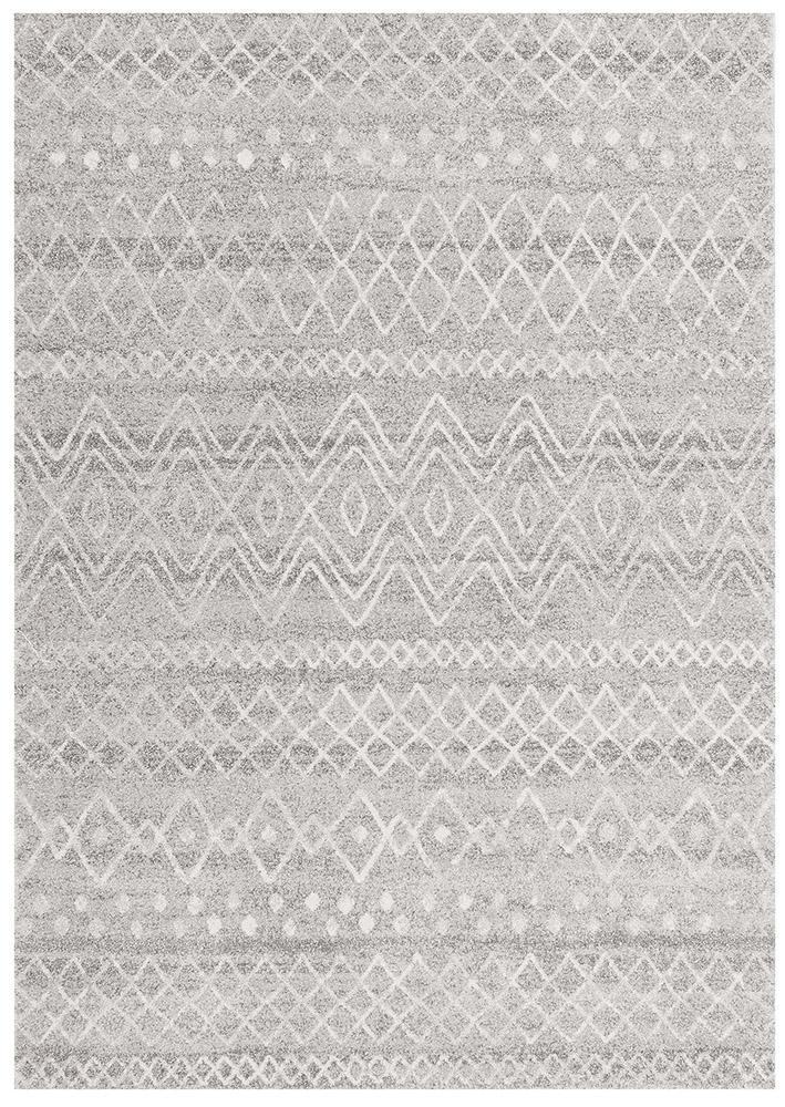 Oasis Grey Rustic Tribal RugOAS-453-GRY-230X160Rugtastic