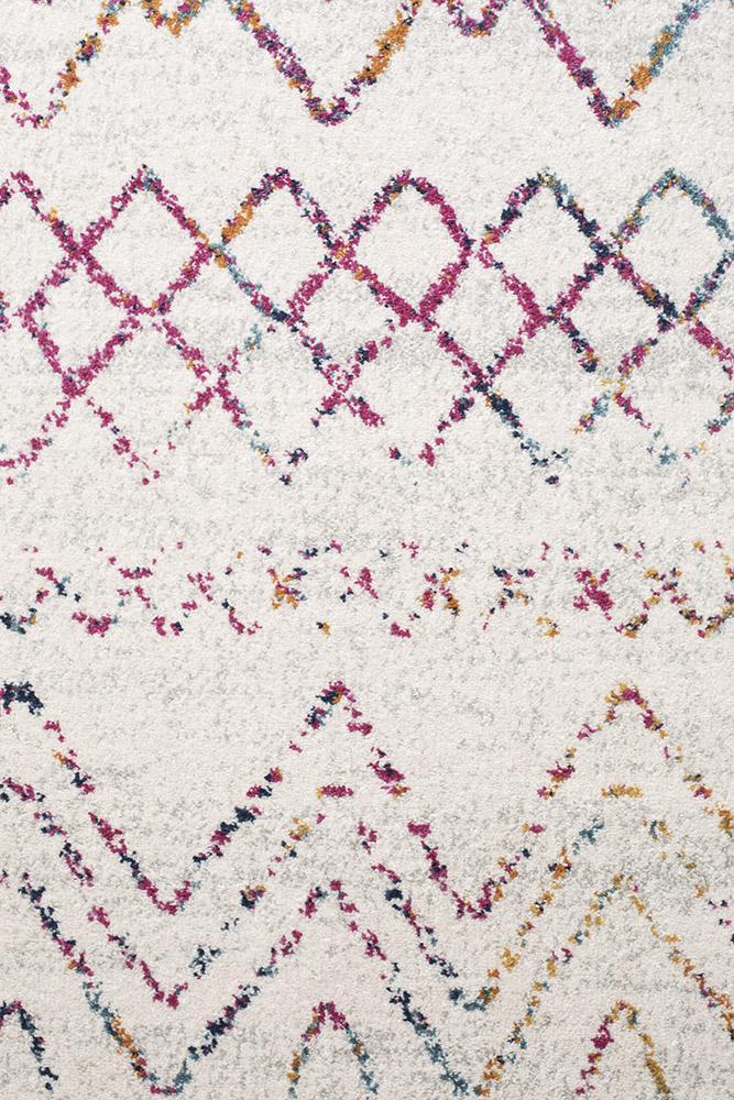 Oasis Multi Rustic Tribal Round RugOAS-453-MUL-150X150Rugtastic