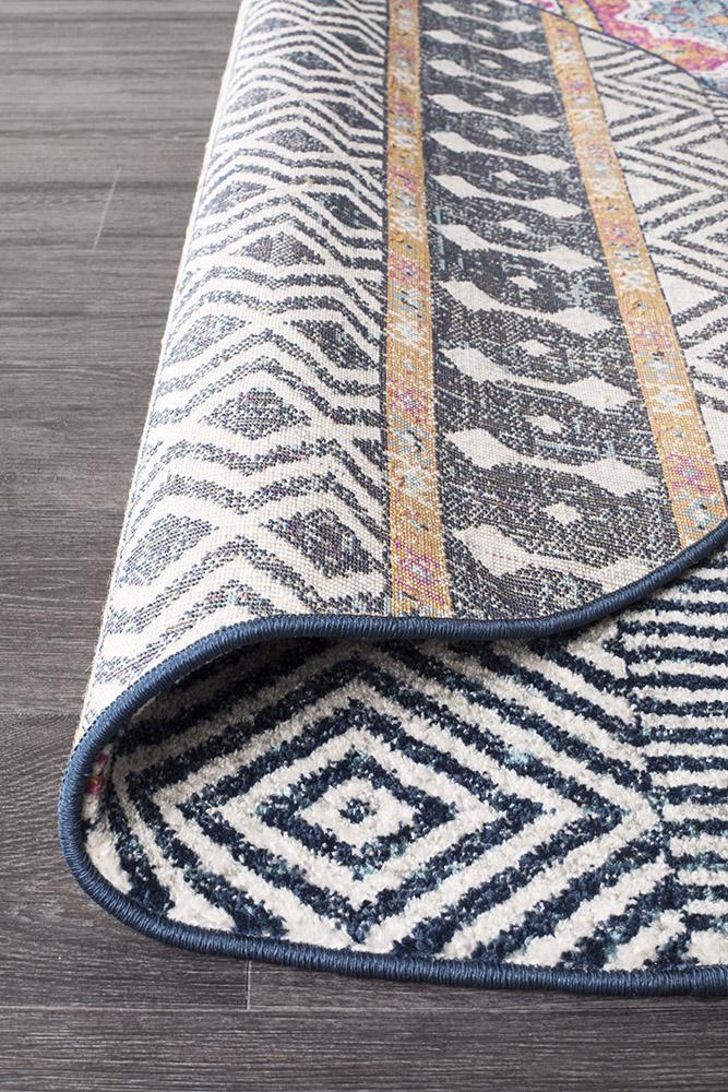 Oasis Multi Tribal Round RugOAS-455-MUL-150X150Rugtastic