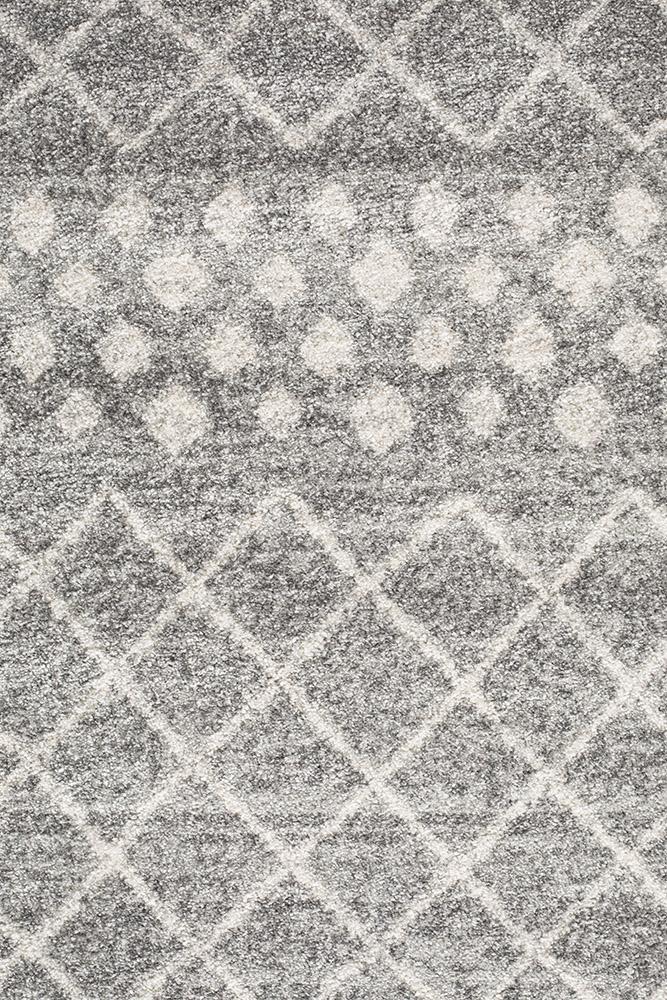 Oasis Silver Tribal Round RugOAS-454-SIL-150X150Rugtastic