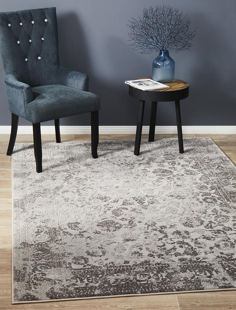 Opulence 111 Silver Grey RugOPU-111-SIL-230X160Rugtastic