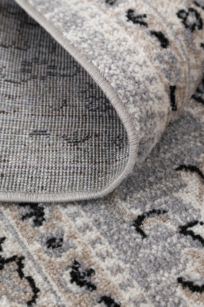 Oprah Hamburg Grey Traditional Soft RugOPOR12010Rugtastic