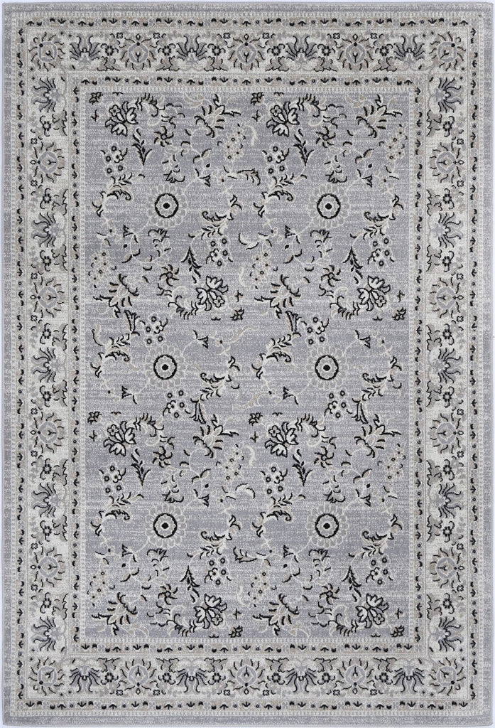 Oprah Hamburg Grey Traditional Soft RugOPOR12010Rugtastic