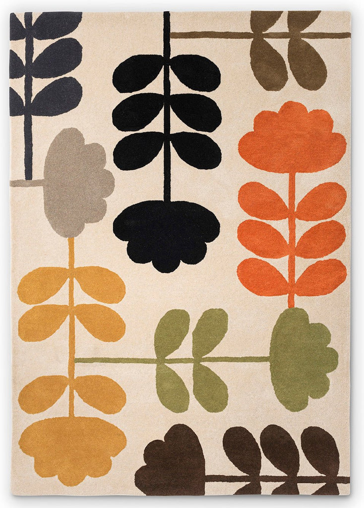 Orla Kiely Cut Stem Multi 061405BC-OK-061405-180X120Rugtastic