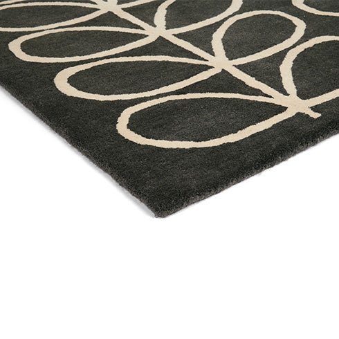 Orla Kiely Linear Stem Slate 060505BC-OK-060505-180X120Rugtastic