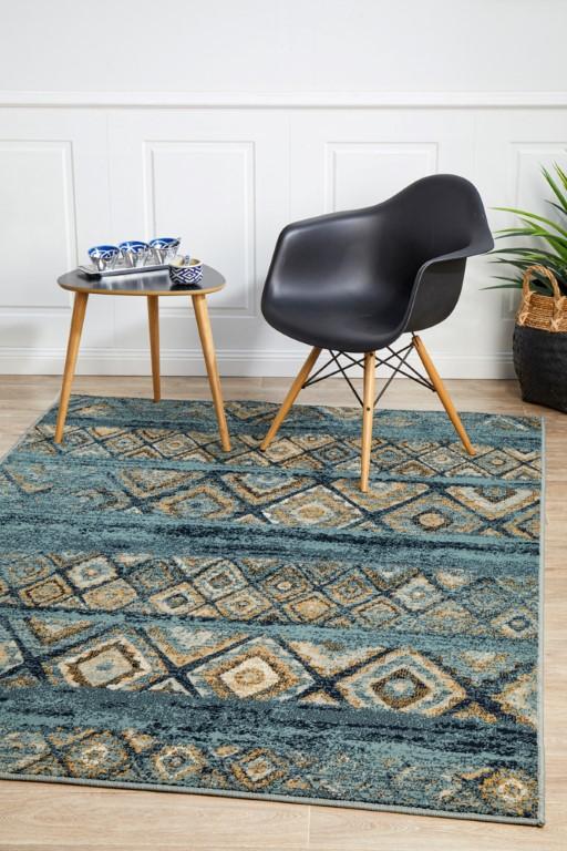 Oxford 430 Blue Modern RugOXF-430-BLU-230X160Rugtastic