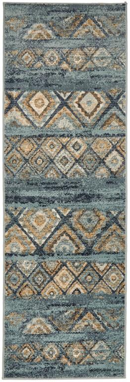 Oxford 430 Blue Modern RugOXF-430-BLU-230X160Rugtastic
