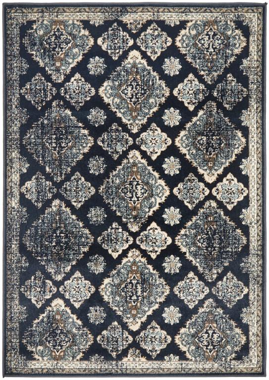 Oxford 434 Navy Modern RugOXF-434-NAV-230X160Rugtastic