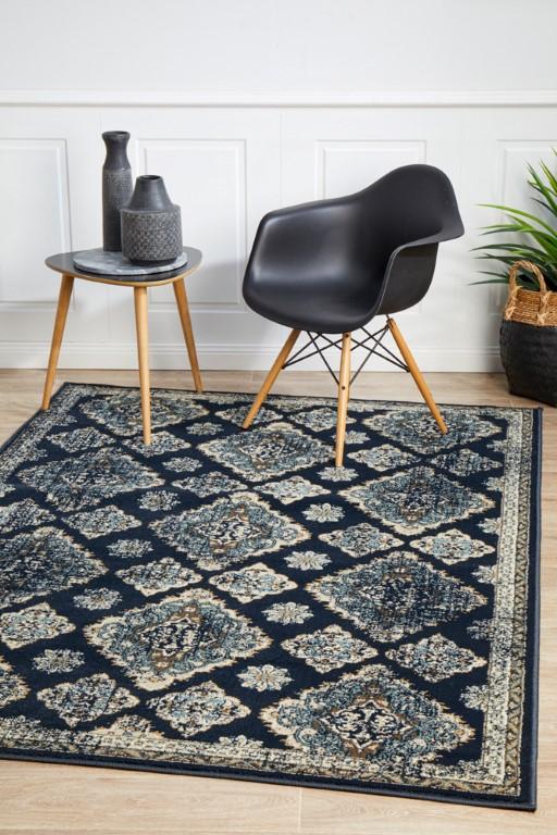 Oxford 434 Navy Modern RugOXF-434-NAV-230X160Rugtastic
