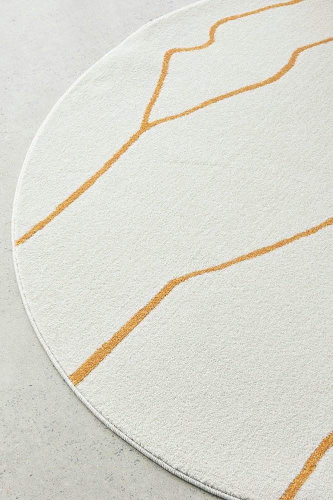 Paradise Ivy Gold RoundPDS-IVY-GOLD-150X150Rugtastic