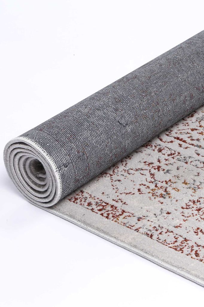 Paulina Rust Traditional RugPORT12019Rugtastic