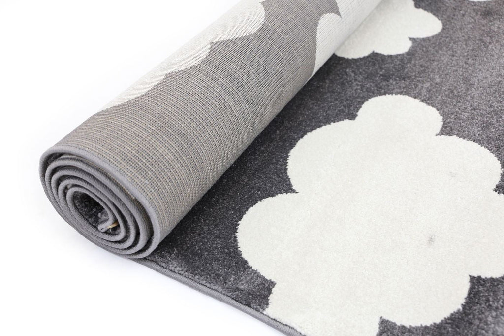 Pica Cloud Dark Grey White 1592495PICC1201592495Rugtastic
