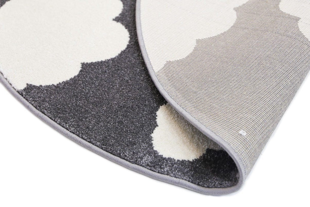 Pica Cloud Dark Grey White 1592495PICC1201592495Rugtastic