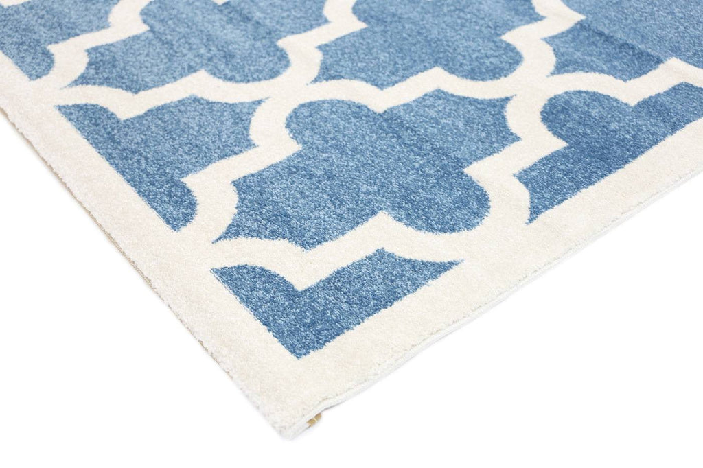 Pica Lattice Pattern Blue White 20518631PICC12020518631Rugtastic