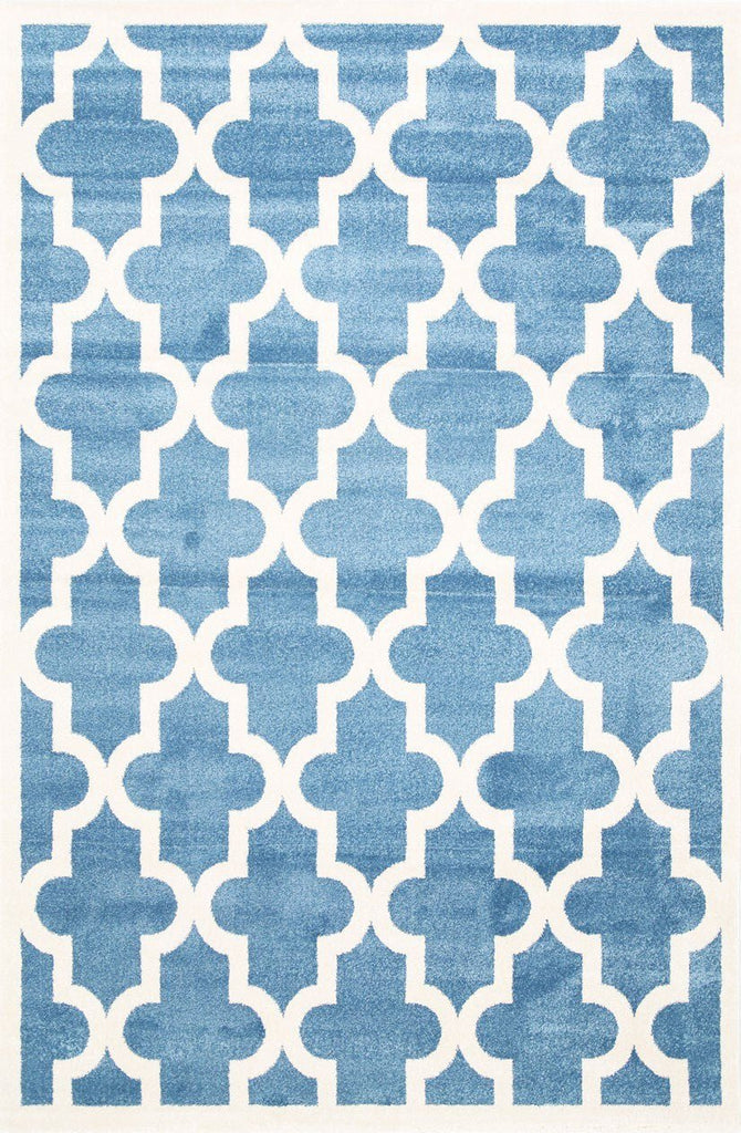 Pica Lattice Pattern Blue White 20518631PICC12020518631Rugtastic