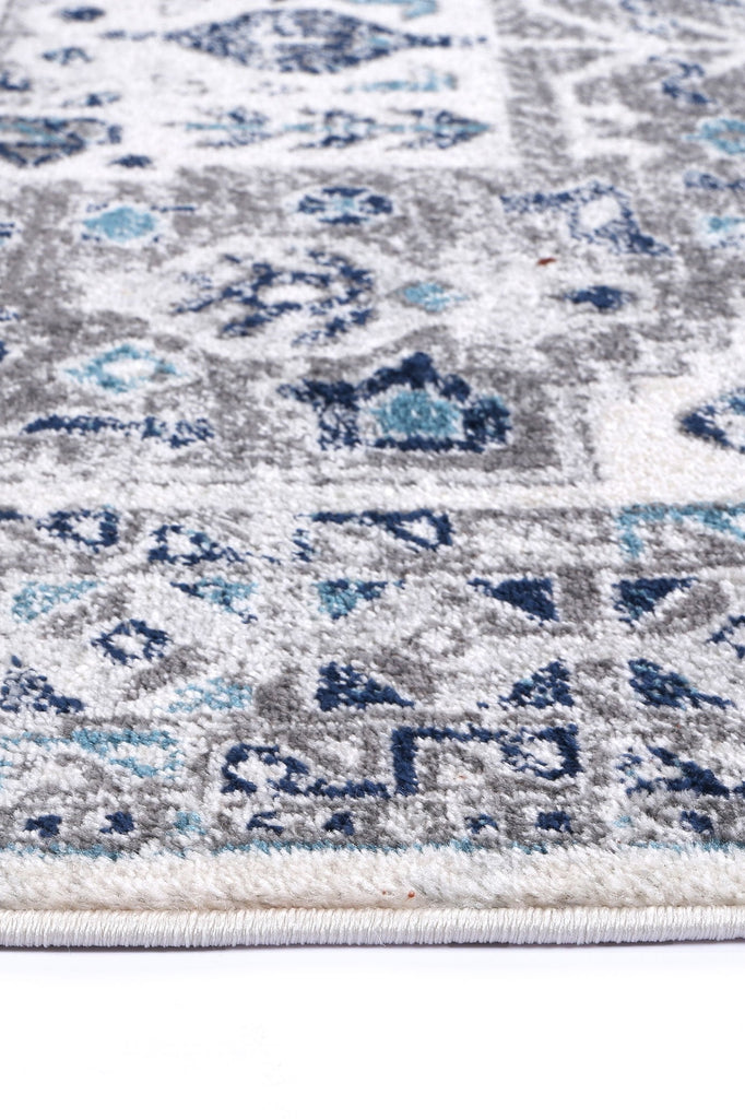 Pravda Cream Blue Traditional RugPROV16014Rugtastic