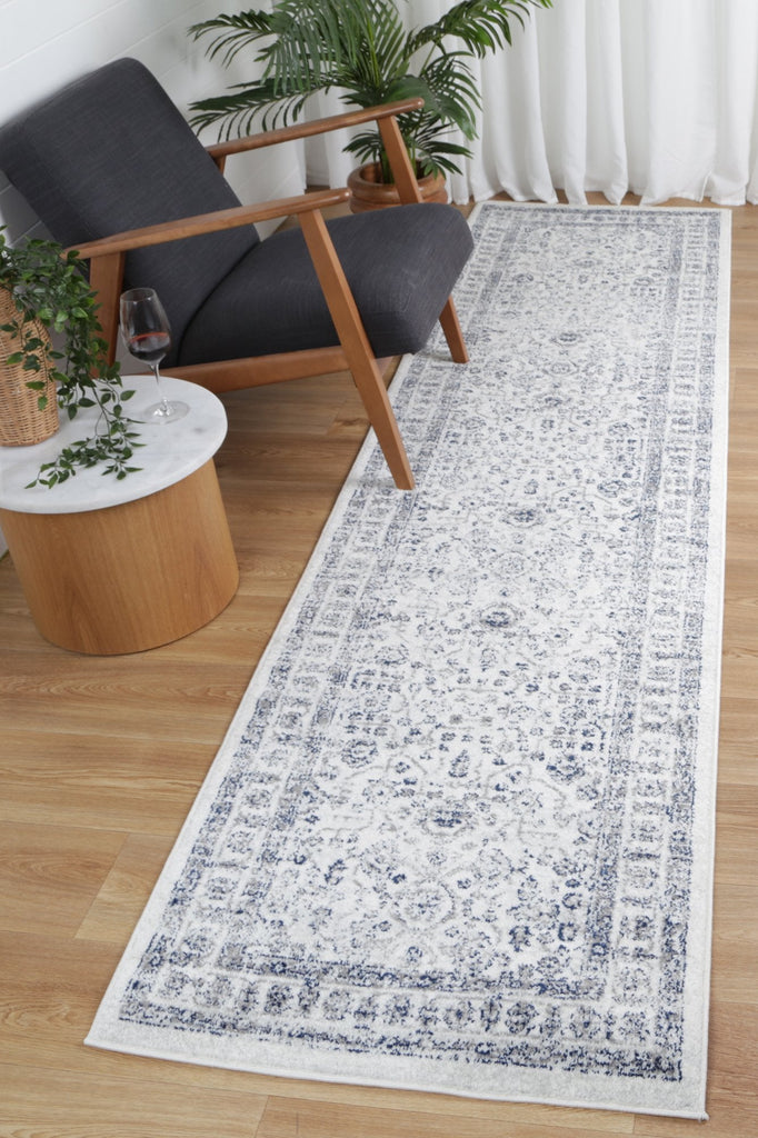 Pravda Navy Cream Traditional RugPROV16016Rugtastic