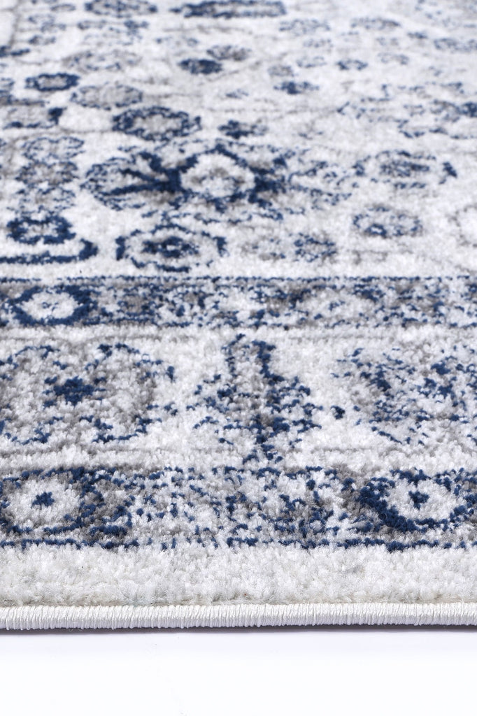 Pravda Navy Cream Traditional RugPROV16016Rugtastic