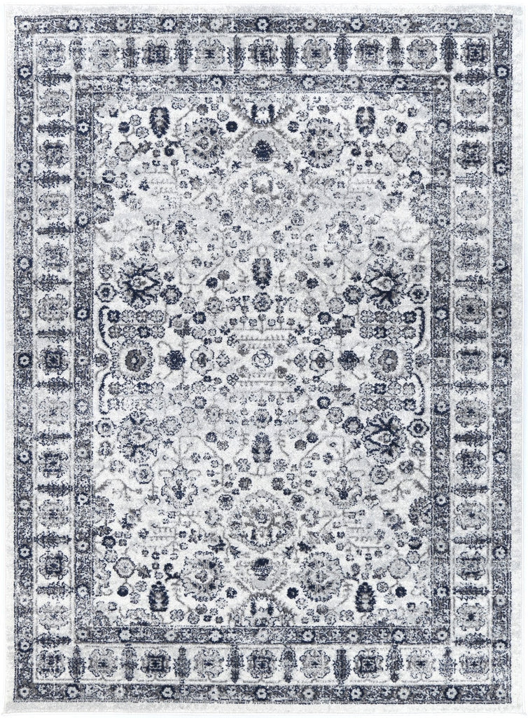 Pravda Navy Cream Traditional RugPROV16016Rugtastic
