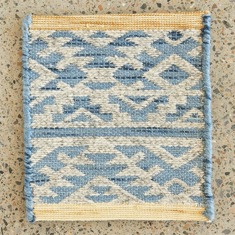 Relic Harvey Blue Wool RugREL-130-BLUE-225X155Rugtastic